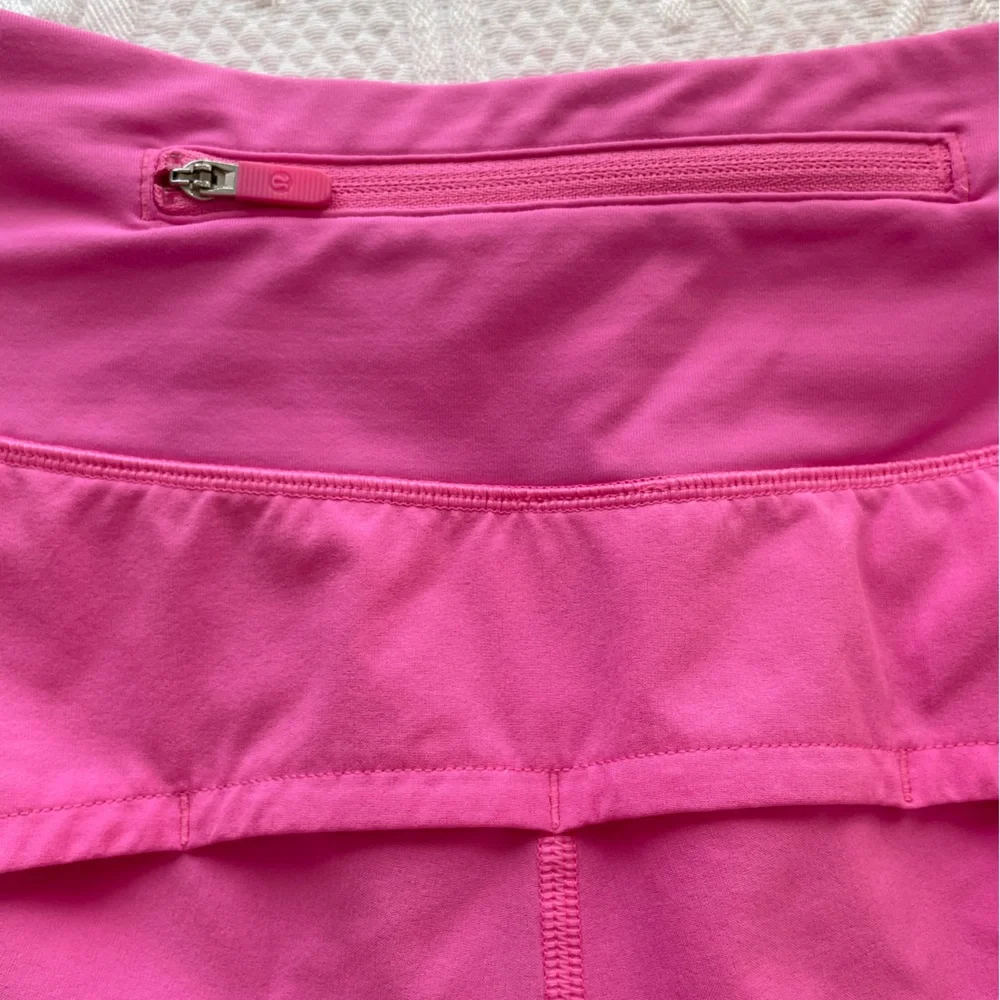 Lululemon Speed Up Mid-Rise Shorts 4" Athletic Size 2 Sonic Pink - Picture 3 of 9